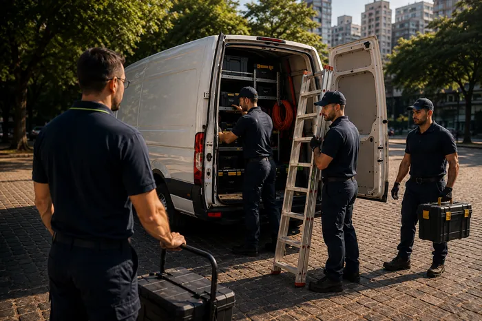 Central OPS Operation acompanhando equipes e chamados